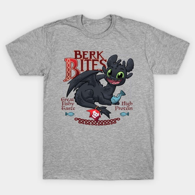 Berk Bites T-Shirt by Dooomcat